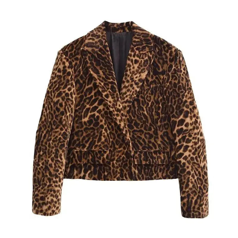 Blazer Print Leopardo | Marminna Fashion