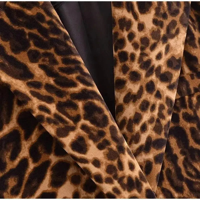 Blazer Print Leopardo | Marminna Fashion