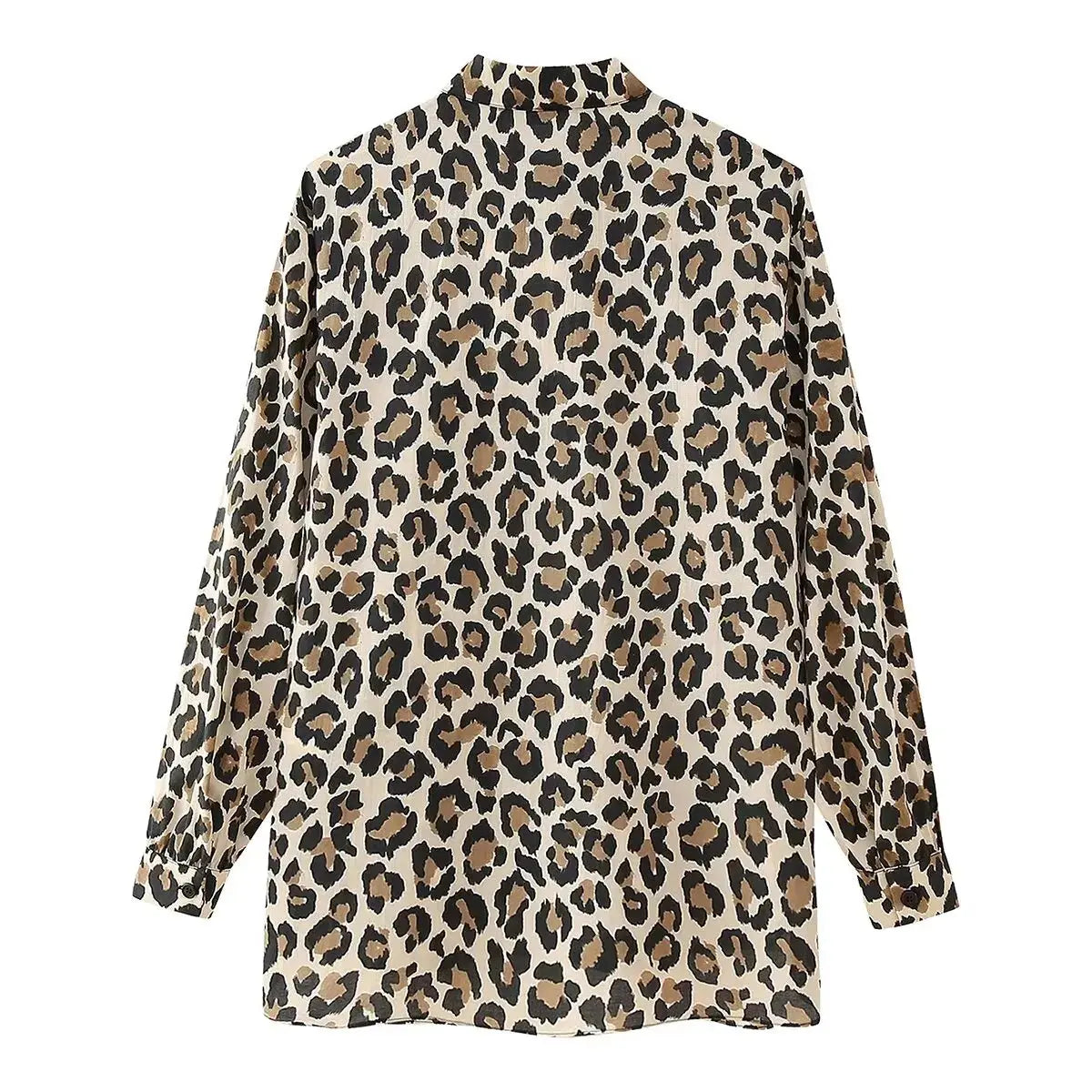 Blusa Print Animal Leopardo | Marminna Fashion