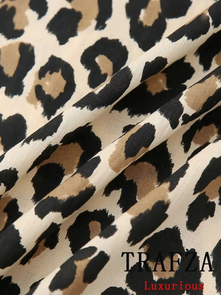 Blusa Print Animal Leopardo | Marminna Fashion