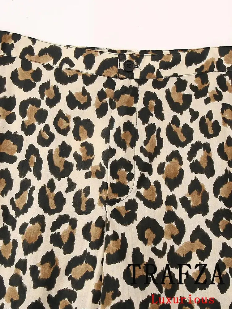 Blusa Print Animal Leopardo | Marminna Fashion