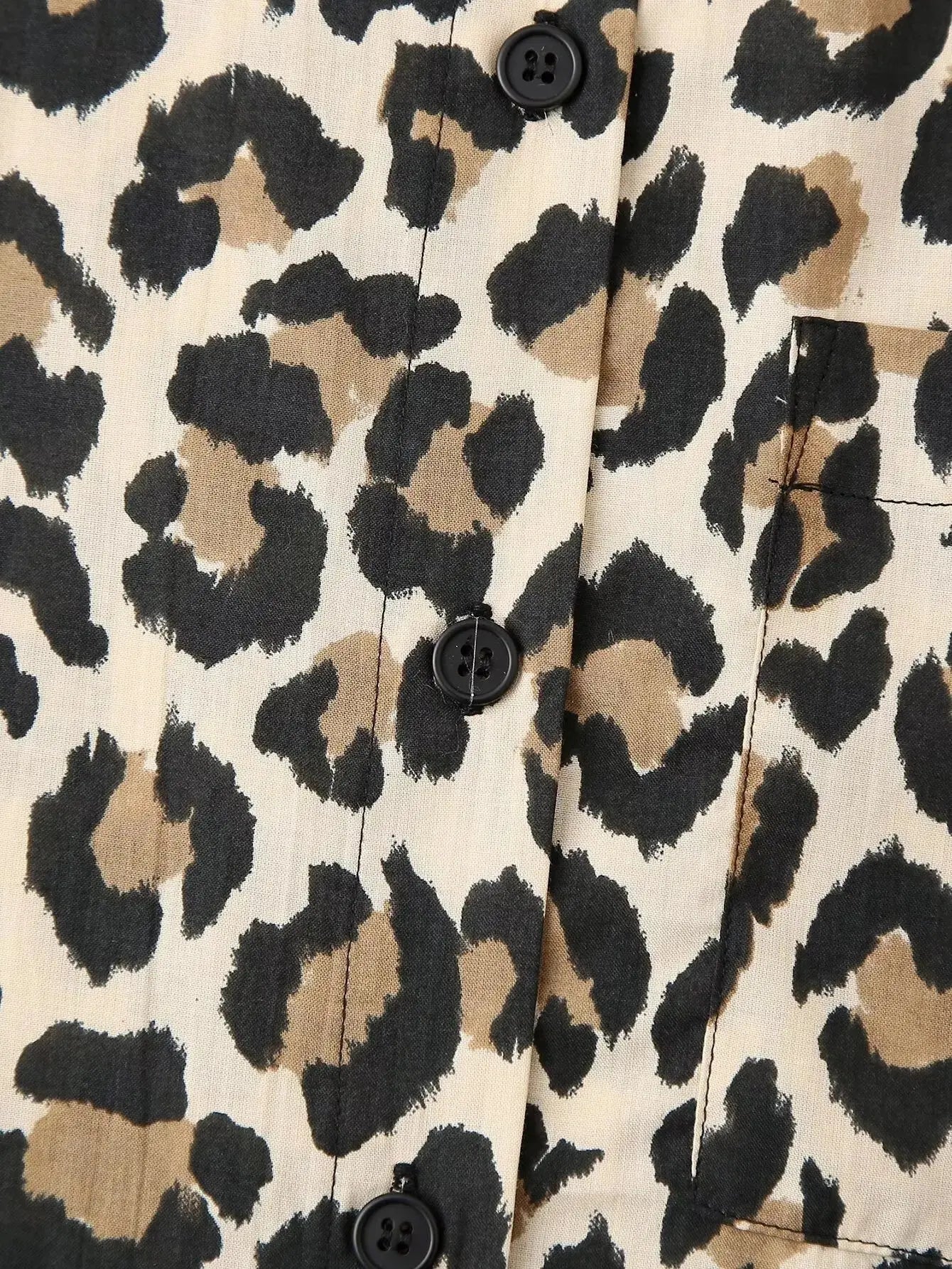 Blusa Print Animal Leopardo | Marminna Fashion