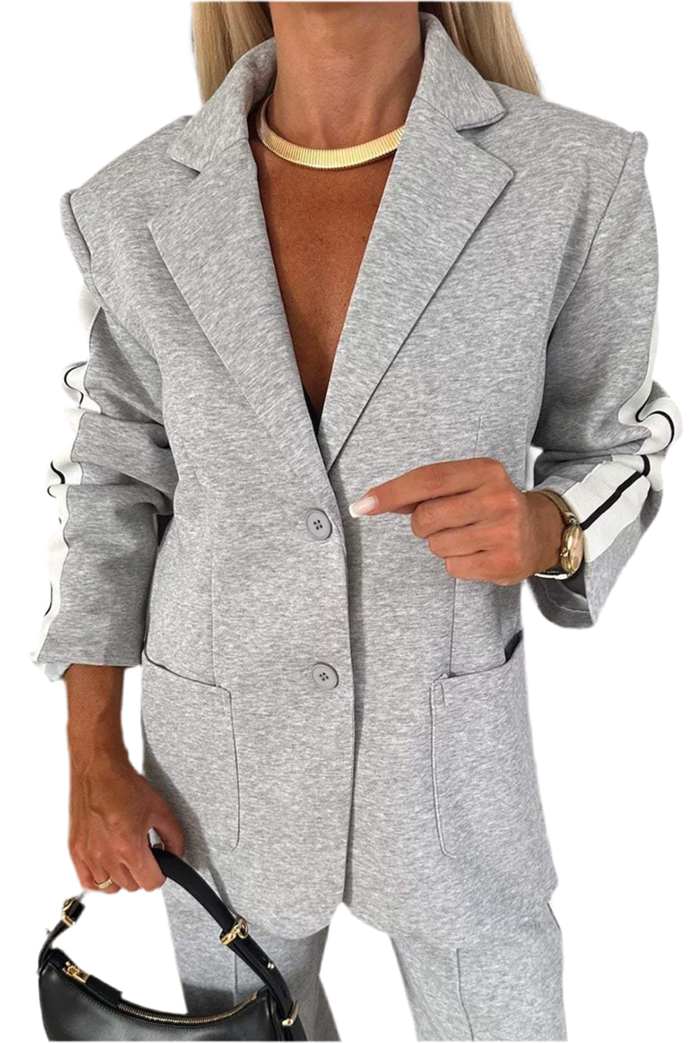 Conjunto Blazer e Calça Sport Style - Marminna Fashion