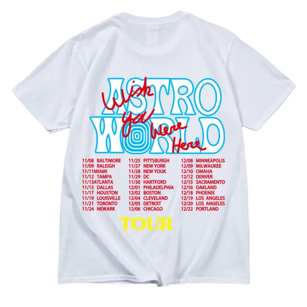 T-shirt Astroworld Tour | Marminna Fashion