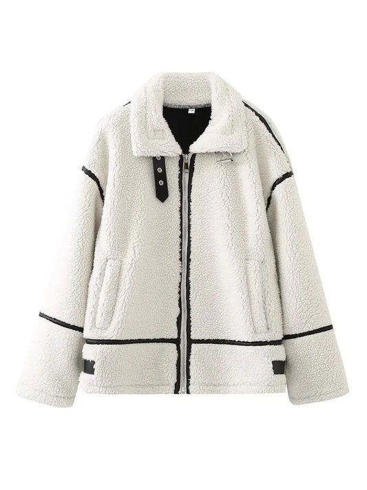 Casaco Sherpa Feminino - Marminna Fashion