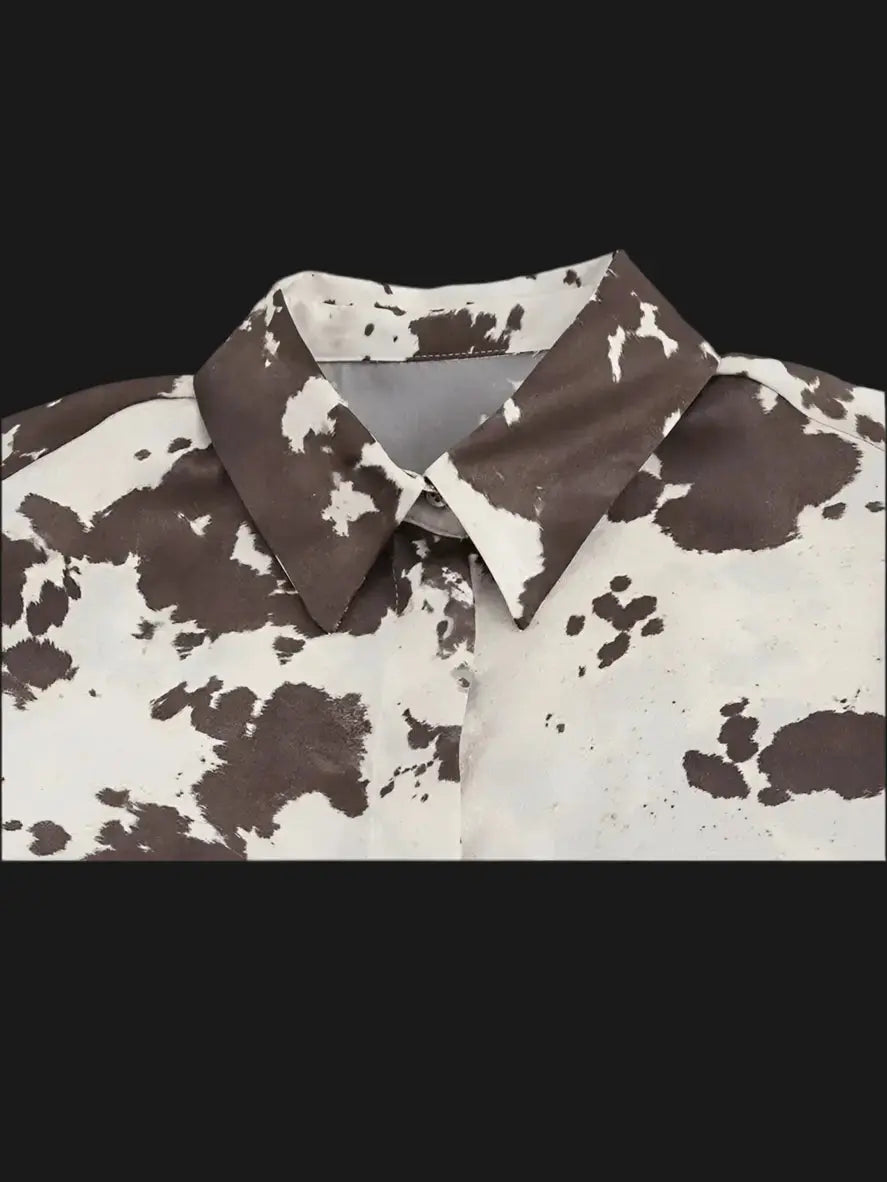 Camisa print animal | Marminna Fashion